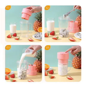 Mini Portable Juicer Blender Rechargeable